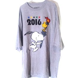 2016 Snoopy & Woodstock Carrying Olympic Torch 5XL